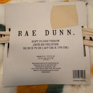 Rae Dunn Soft Plush Throw